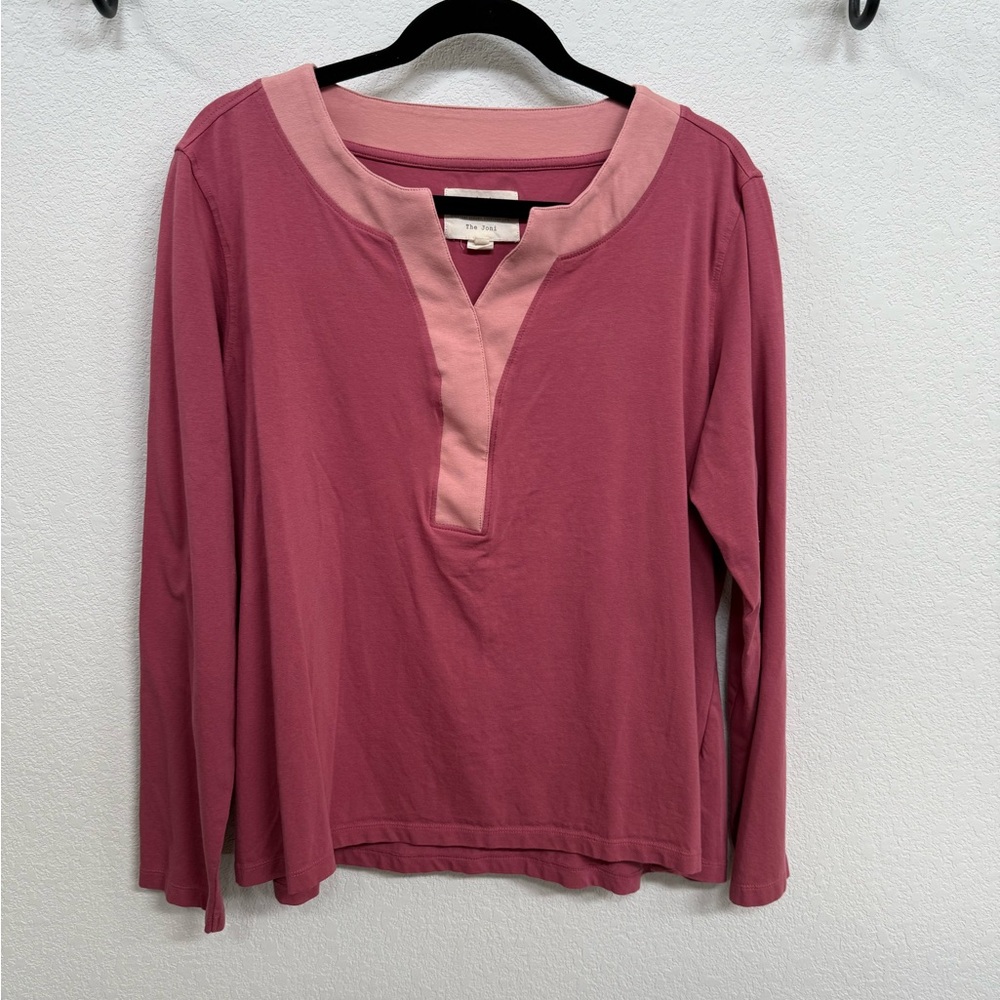 Evy's Tree Rose and Blush Long Sleeve Top